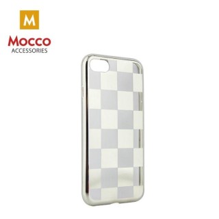 Mocco ElectroPlate Chess Aizmugurējais Silikona Apvalks Priekš Samsung J530 Galaxy J5 (2017) Sudraba