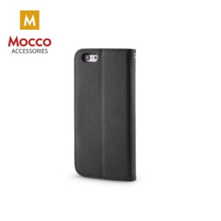 Mocco Fancy Book Case Grāmatveida Maks Telefonam Samsung A730 Galaxy A8 Plus (2018) Melns