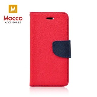 Mocco Fancy Book Case For LG K8 / K9 (2018) Red - Blue