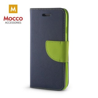 Mocco Fancy Book Case For LG K8 / K9 (2018) Blue - Green