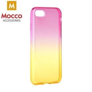 Mocco Gradient Back Case Silicone Case With gradient Color For Xiaomi Redmi 4A Pink - Yellow