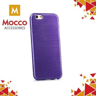 Mocco Jelly Brush Case Silicone Case for Samsung G930 Galaxy S7 Purple