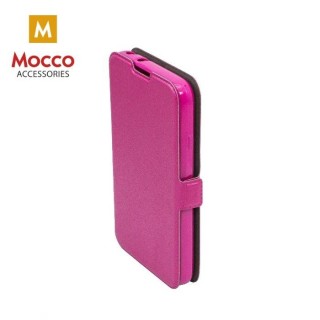 Mocco  Shine Book Case For Nokia 6.1 Plus / Nokia X6 (2018) Pink
