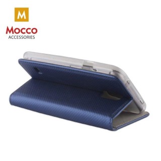 Mocco Smart Magnet Book Case Grāmatveida Maks Telefonam LG K10 / K11 (2018) Zils