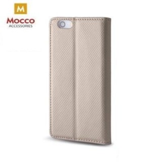 Mocco Smart Magnet Book Case For Apple iPhone X / XS Gold