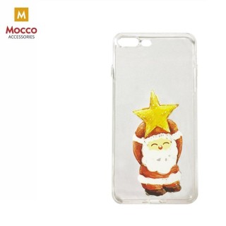 Mocco Trendy Santa Silicone Back Case for Huawei P10 Lite