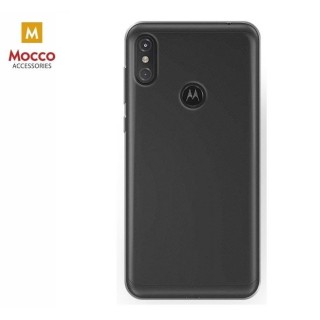 Mocco Ultra Back Case 0.3 mm Silicone Case for Motorola One / P30 Play Transparent