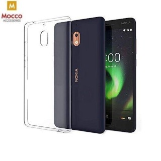 Mocco Ultra Back Case 0.3 mm Aizmugurējais Silikona Apvalks Priekš Nokia 8 Caurspīdīgs