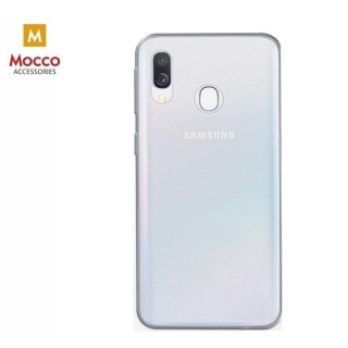 Mocco Ultra Back Case 0.3 mm Aizmugurējais Silikona Apvalks Priekš Samsung A305 / A205 Galaxy A30 / A20 Caurspīdīgs