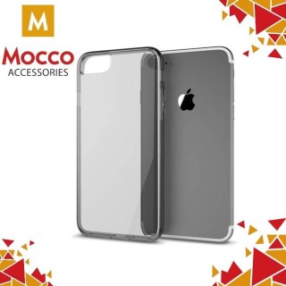 Mocco Ultra Back Case 0.3 mm Aizmugurējais Silikona Apvalks Priekš Sony Xperia E5 Caurspīdīgs - Melns