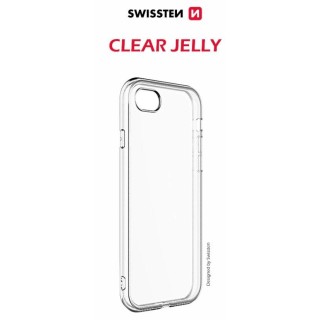 Swissten Clear Jelly Back Case 1.5 mm Aizmugurējais Silikona Apvalks Priekš Apple iPhone 7 / 8 / SE 2020 Caurspīdīgs