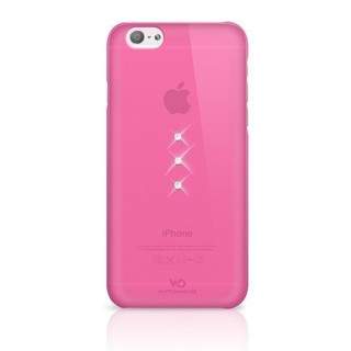 White Diamonds Trinity Case With Swarovski Crystals for Apple iPhone 6 / 6S Transparent - Pink