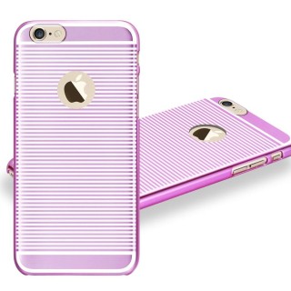 X-Fitted Plastic Case for Apple iPhone  6 / 6S Pink / Full Zebra