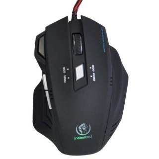 Rebeltec Punisher 2 Gaming Mouse with Additional Buttons / LED BackLight / 2400 DPI / USB