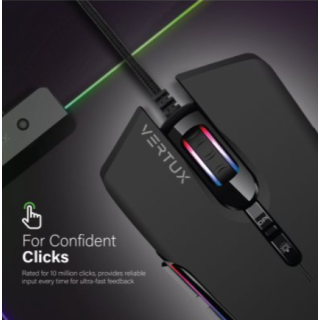 VERTUX Assaulter USB RGB Gaming Mouse