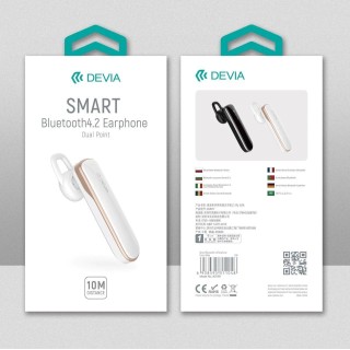 Devia Dual Point Smart Bluetooth Handsfree Headset with Clear Sound
