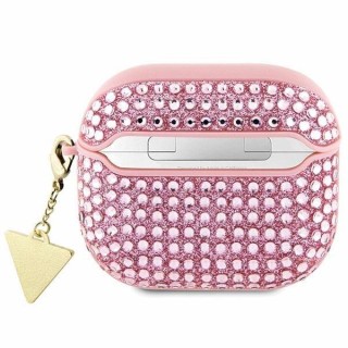Guess GUA3HDGTPP Triangle Charm Case for Apple AirPods 3