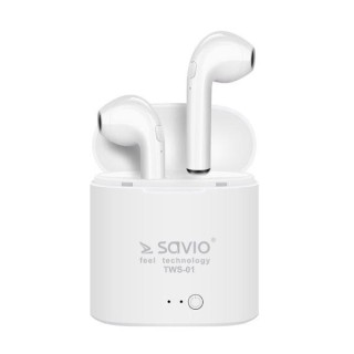 SAVIO TWS-01 Airpods Bluetooth Stereo Austiņas ar Mikrofonu