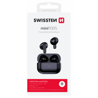 Swissten TWS Mini Pods Bluetooth Stereo Austiņas ar Mikrofonu