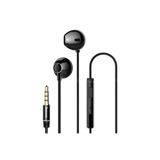 Baseus Encok NGH06-01 Stereo Headset With Microphone And Remote / 3,5mm / 1.2m / Black