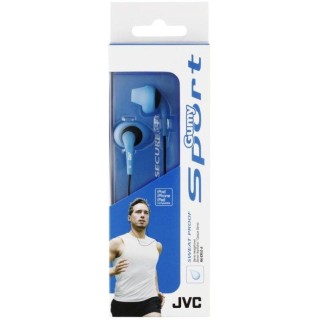JVC HA-EN10-A-E Gumy Sport Headphones Blue