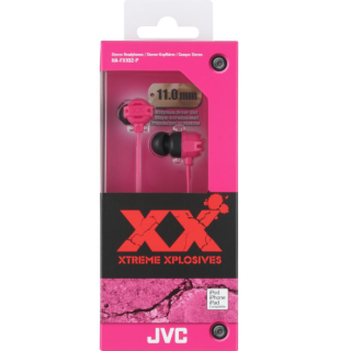 JVC HA-FX102-P-E Xtreme Xplosives Austiņas Rozā