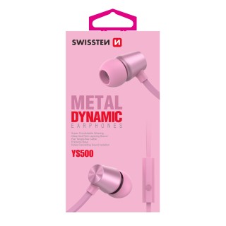 Swissten Dynamic YS500 Stereo Earphones with Microphone and Remote