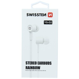 Swissten Earbuds Rainbow YS-D2 Stereo Headset With Microphone