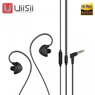 UiiSii CM5-L Premium Hi-Res Sport Наушники с Mикрофоном и пультом регулировки громкости / 3.5mm / 1.2m
