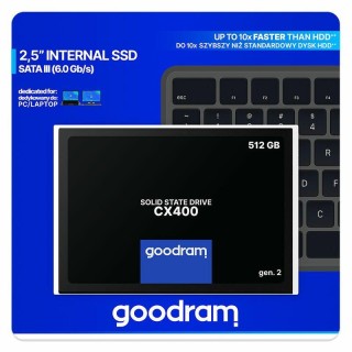 GOODRAM SSD CX400-G2 512GB 2,5" SATA3
