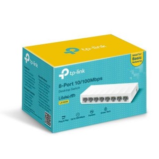 TP-Link LS1008 Network Switch 8x RJ45 100Mb/s