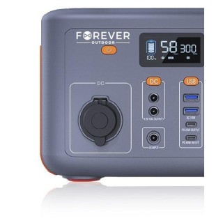 Forever OS300 Pārnēsājama uzlādes stacija/akumulators 300W / 307Wh / 220V / PD60W / LiFePO4