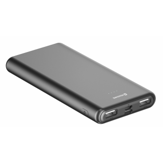 Swissten WORX II Portable Power Bank 2x USB-A / USB-C / Micro USB / 10000 mAh