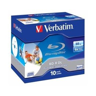 Verbatim BD-R DL Matricas 50 GB / 6x / 10 Pack Jewel