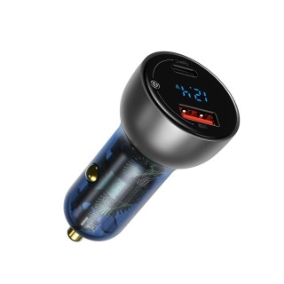 Baseus Particular Digital Dual Quick Charger Car Charger QC+PPS / 65W