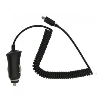 HQ Premium Car charger 1A + micro USB cable Black