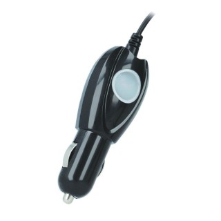 Setty Single 1A (12V / 24V) Autolādētājs Ar Micro USB vadu Melns