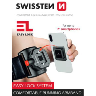 Swissten EASY LOCK  Armband Rokas Telefona Turētājs 4 - 6.8''