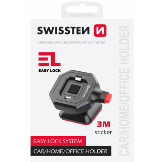 Swissten EASY LOCK Telefona Turētājs Mašīnai / Mājai / Ofisam / 4 - 6.8 collas