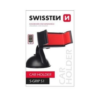Swissten S-GRIP S1 Premium Universāls Turētājs logam ar 360 Rotāciju Ierīcēm Ar 3.5'- 6.0'