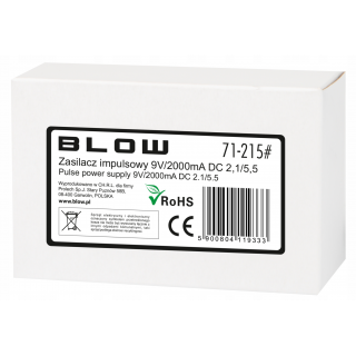 Blow 71-215# Switching power supply 9V / 2000mA