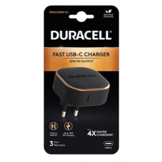 Duracell USB-C Tīkla Lādētājs 20W