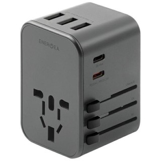 Energea TravelWorld USB-C PD Universālais Adapteris Lādētājs 35W