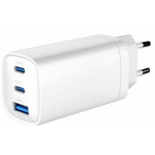 Gembird 3-port 65W GaN USB PD fast Charger