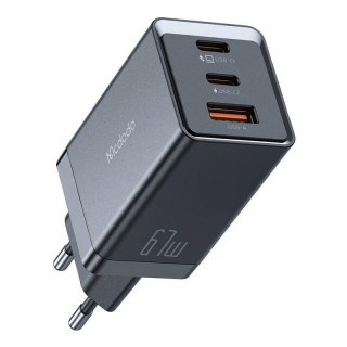 Mcdodo CH-1541 GaN 2x USB-C / USB Tīkla Lādētājs 67W