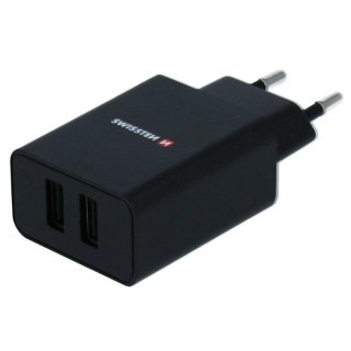 Swissten Premium Travel Charger USB 2.1A / 10.5W With Micro USB Cable 1.2m