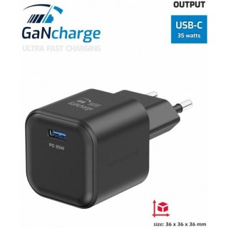 Swissten Travel Charger GaN USB-C 35W PD