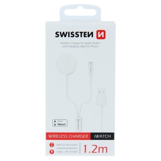 Swissten Wireless Charger 2in1 for Apple iWatch and Apple iPhone / Apple iPad