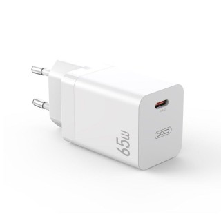 XO CE10 PD Wall charger USB-C 65W + USB-C - Lightning cable