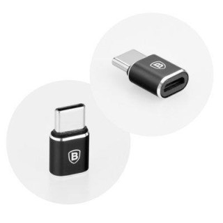 Baseus Mini Универсальный Адаптер Micro USB к USB Type-C Подключение